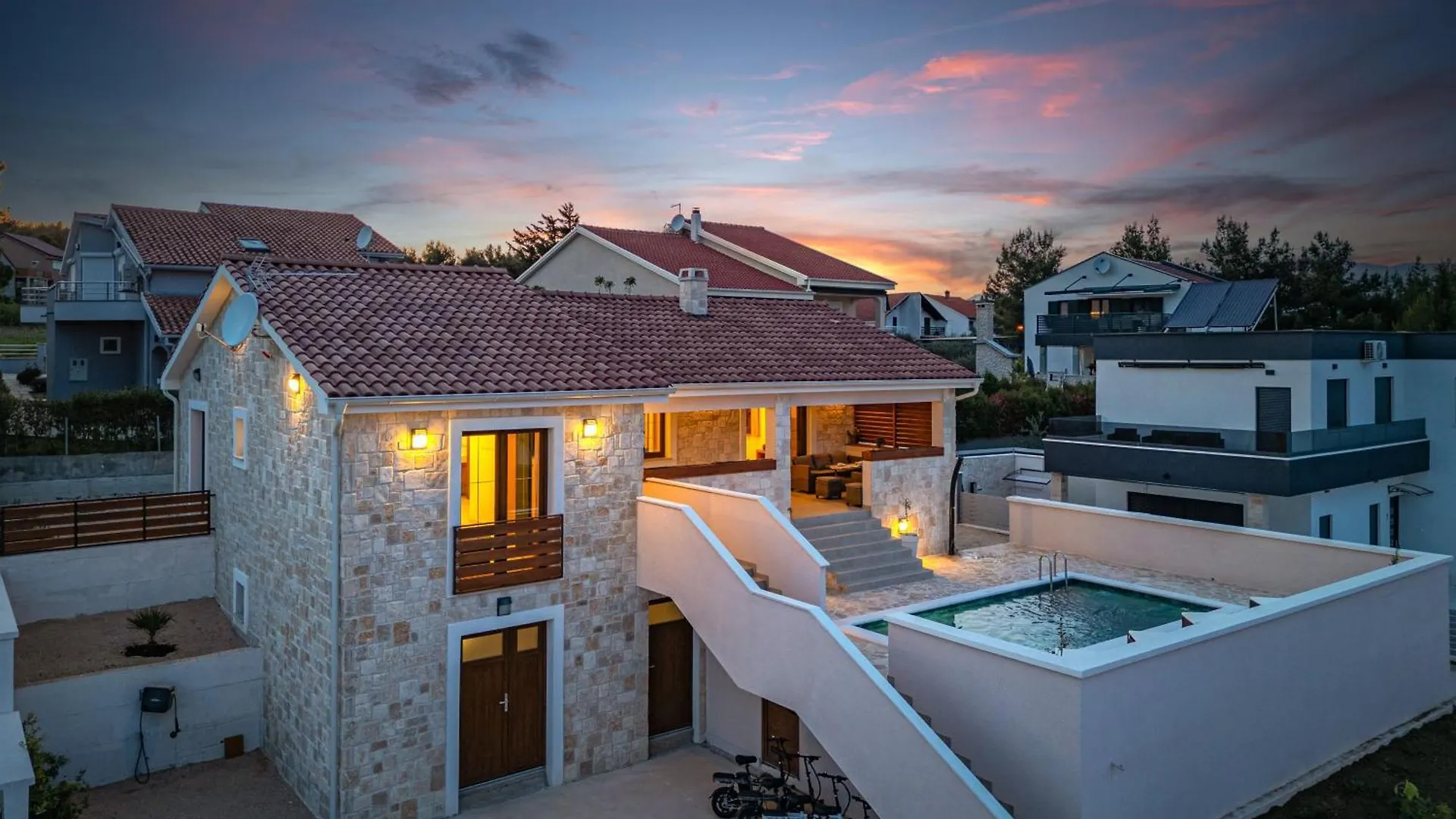 Ferienhaus In Pridraga Mit Privatem Pool